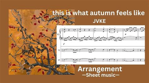 This Is What Autumn Feels Like Sheet Music: The Journey of Colors and Rhythms